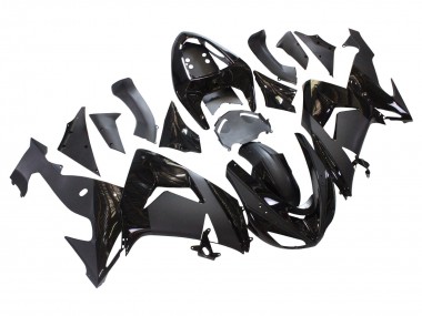 2006-2007 Kawasaki ZX10R Motorcycle Fairings - Matte Black Glossy Black Canada for Sale