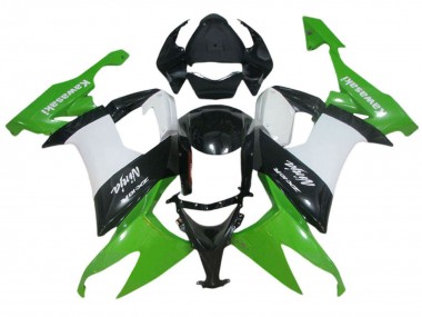 2006-2007 Kawasaki ZX10R Motorcycle Fairing - Green White Black Canada for Sale