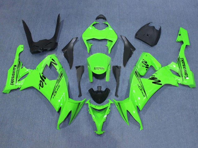 2008-2010 Kawasaki ZX10R Motorcycle Fairing - Green Black Canada for Sale