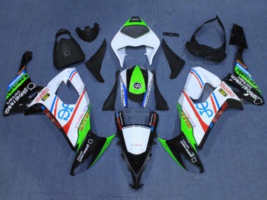 2008-2010 Kawasaki ZX10R Motorcycle Fairings - White Fluorescent Green Red Black Canada for Sale