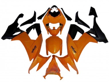 2008-2010 Kawasaki ZX10R Motorcycle Fairings - Orange Black Canada for Sale