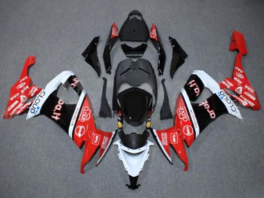 2008-2010 Kawasaki ZX10R Motorcycle Fairings - Red White Black Cloud Aruba.it Canada for Sale