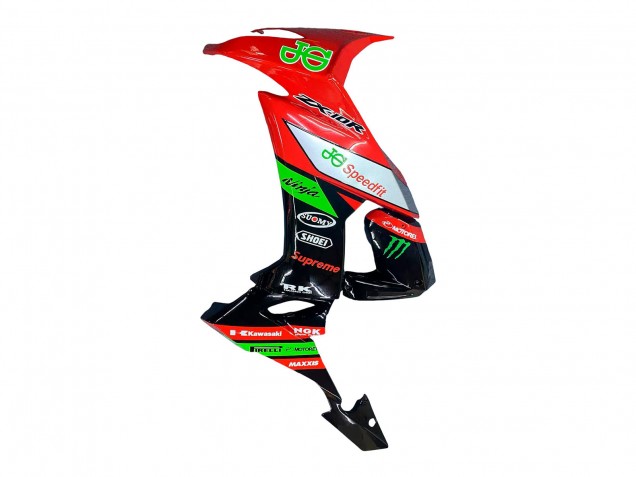 2008-2010 Kawasaki ZX10R Motorcycle Fairings - Red Green Black Canada for Sale