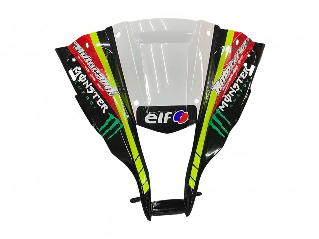 2011-2015 Kawasaki ZX10R Motorcycle Fairings - Green Yellow Black White Elf Monster Canada for Sale