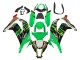 2011-2015 Kawasaki ZX10R Motorcycle Fairings - Green Yellow Black White Elf Monster Canada for Sale