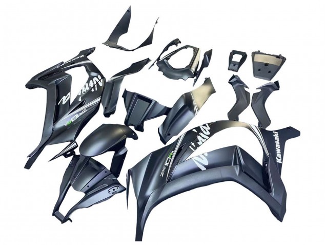 2011-2015 Kawasaki ZX10R Motorcycle Fairings - Matte Grey White Green Canada for Sale