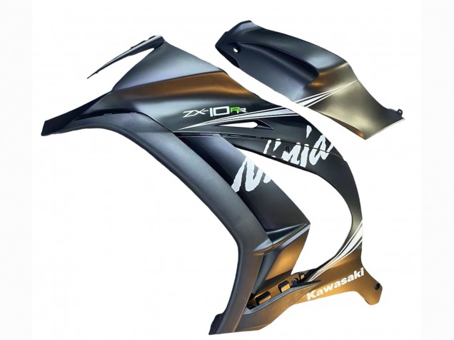 2011-2015 Kawasaki ZX10R Motorcycle Fairings - Matte Grey White Green Canada for Sale