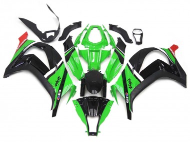 2011-2015 Kawasaki ZX10R Motorcycle Fairings - Green Black White Red Canada for Sale