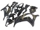 2011-2015 Kawasaki ZX10R Motorcycle Fairings - Matte Black Gold Snow Elf Canada for Sale
