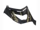 2011-2015 Kawasaki ZX10R Motorcycle Fairings - Matte Black Gold Snow Elf Canada for Sale
