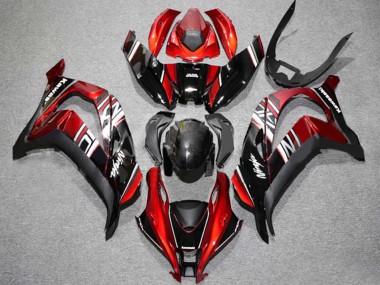 2016-2020 Kawasaki ZX10R Motorcycle Fairing - Red Glossy Black White Canada for Sale