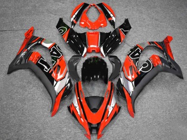 2016-2020 Kawasaki ZX10R Motorcycle Fairings - Red Silver Glossy Black Canada for Sale