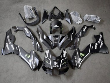 2021-2025 Kawasaki ZX10R Motorcycle Fairings - Glossy Black Green White Elf Snow Monster Canada for Sale