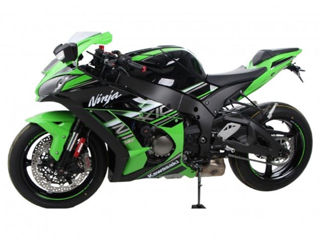 2021-2025 Kawasaki ZX10R Motorcycle Fairings - Green Black Silver Canada for Sale