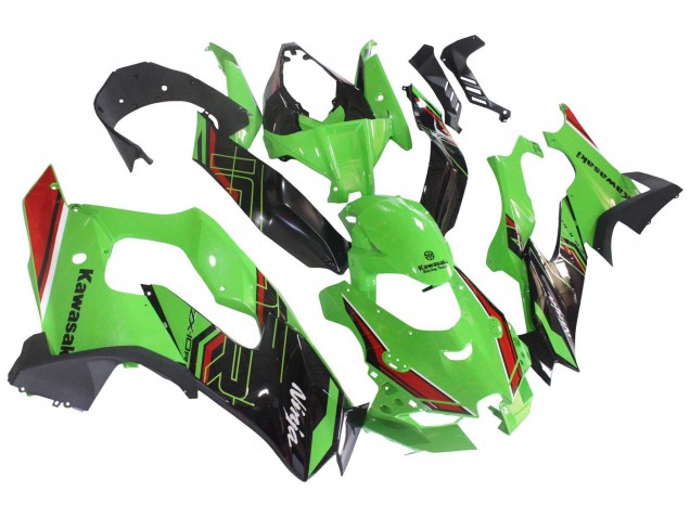 2021-2025 Kawasaki ZX10R Motorcycle Fairings - Green Black Red Canada for Sale