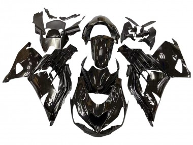 2012-2024 Kawasaki ZX14R ZZR1400 Motorcycle Fairings - Glossy Black Matte Black White Ninja Canada for Sale