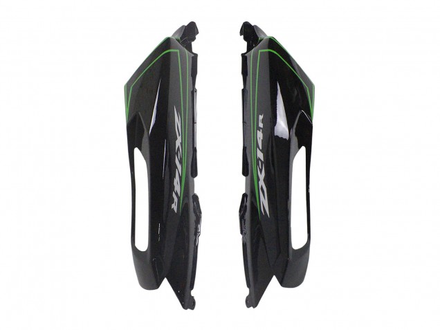 2012-2024 Kawasaki ZX14R ZZR1400 Motorcycle Fairings - Green Glossy Black Stripe Canada for Sale
