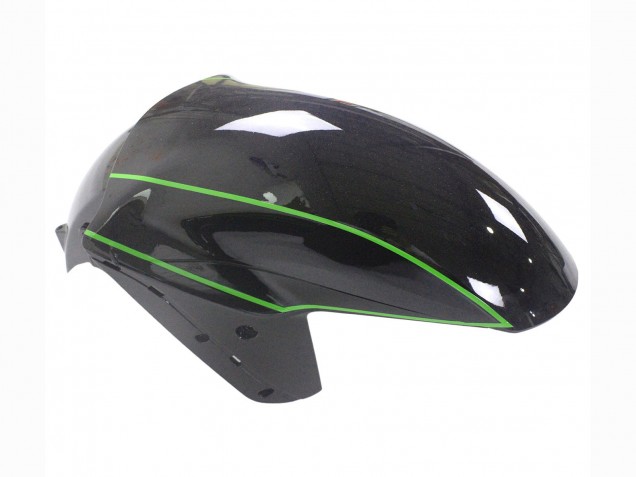 2012-2024 Kawasaki ZX14R ZZR1400 Motorcycle Fairings - Green Glossy Black Stripe Canada for Sale