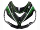 2012-2024 Kawasaki ZX14R ZZR1400 Motorcycle Fairings - Green Glossy Black Stripe Canada for Sale
