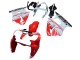 2000-2002 Kawasaki ZX6R Motorcycle Fairings - White Red Black Canada for Sale