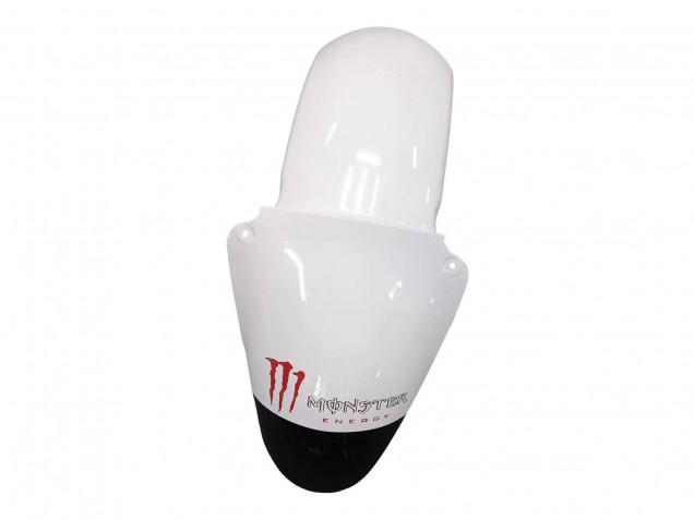 2000-2002 Kawasaki ZX6R Motorcycle Fairings - White Black Red Monster Canada for Sale