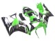 2003-2004 Kawasaki ZX6R Motorcycle Fairings - Green White Black Canada for Sale