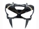 2003-2004 Kawasaki ZX6R Motorcycle Fairings - Glossy Black White Motul Lucky Strike Canada for Sale