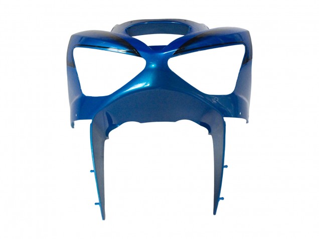 2003-2004 Kawasaki ZX6R Motorcycle Fairings - Blue White Red Shark Canada for Sale