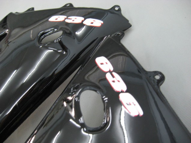 2003-2004 Kawasaki ZX6R Motorcycle Fairings - Glossy Black Canada for Sale