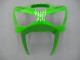 2003-2004 Kawasaki ZX6R Motorcycle Fairings - Green White Black Elf Bridgestone Canada for Sale