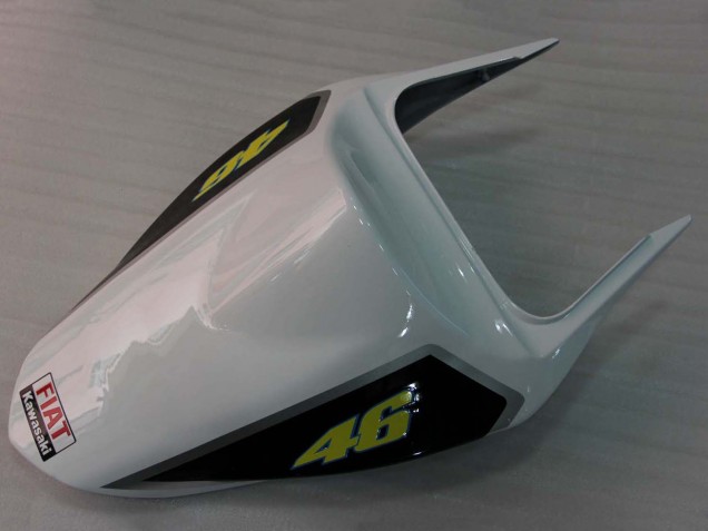 2003-2004 Kawasaki ZX6R Motorcycle Fairings - White Blue Red Fiat Canada for Sale