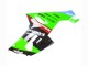 2005-2006 Kawasaki ZX6R Motorcycle Fairings - Green Red Black Elf 66 Canada for Sale