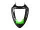 2005-2006 Kawasaki ZX6R Motorcycle Fairings - Green Red Black Elf 66 Canada for Sale