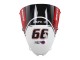 2005-2006 Kawasaki ZX6R Motorcycle Fairings - Green Red Black Elf 66 Canada for Sale