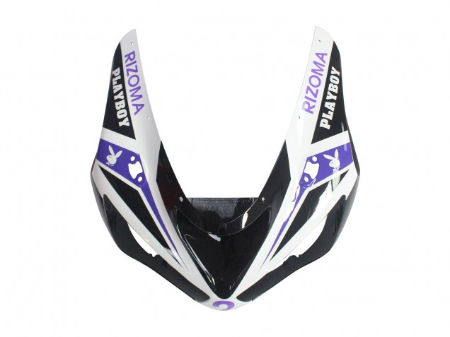 2005-2006 Kawasaki ZX6R Motorcycle Fairings - White Purple Black Rizoma Playboy DENSO Canada for Sale
