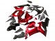 2005-2006 Kawasaki ZX6R Motorcycle Fairings - Red Black Canada for Sale