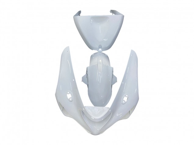 2005-2006 Kawasaki ZX6R Motorcycle Fairings - White Canada for Sale