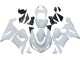 2005-2006 Kawasaki ZX6R Motorcycle Fairings - White Canada for Sale