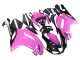 2007-2008 Kawasaki ZX6R Motorcycle Fairings - Black Pink Ninja Canada for Sale