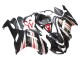 2007-2008 Kawasaki ZX6R Motorcycle Fairings - Black Silver Red Ninja Canada for Sale