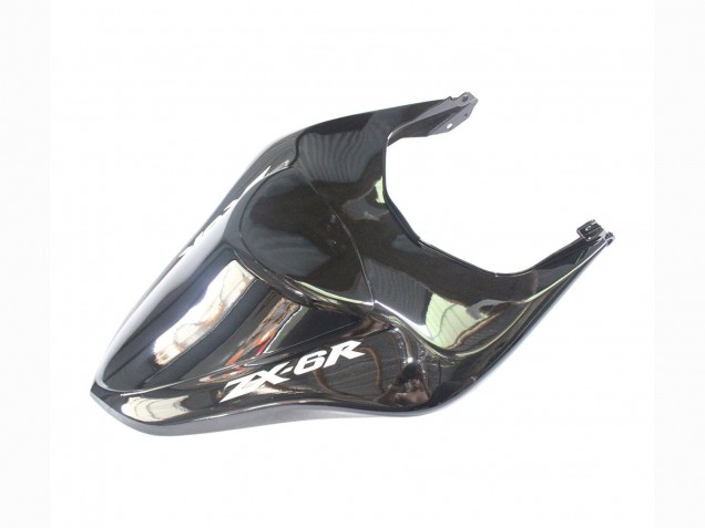 2007-2008 Kawasaki ZX6R Motorcycle Fairings - Black Silver Red Ninja Canada for Sale