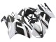 2007-2008 Kawasaki ZX6R Motorcycle Fairing - White Black Canada for Sale
