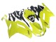 2007-2008 Kawasaki ZX6R Motorcycle Fairings - Yellow Ninja Canada for Sale