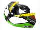 2009-2012 Kawasaki ZX6R Motorcycle Fairings - Green Glossy Black Yellow White Red Elf Monster Canada for Sale