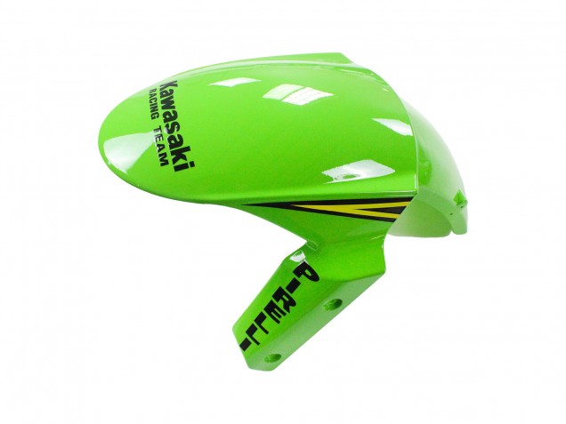 2009-2012 Kawasaki ZX6R Motorcycle Fairings - Green Glossy Black Yellow White Red Elf Monster Canada for Sale