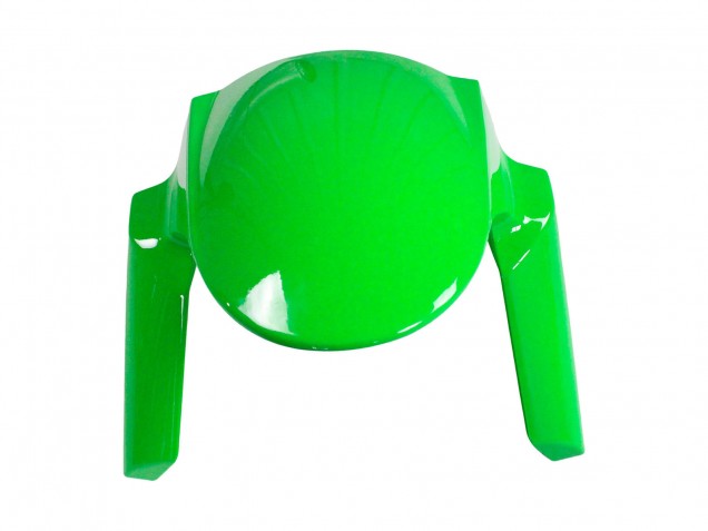 2009-2012 Kawasaki ZX6R Motorcycle Fairings - Green Glossy Black Canada for Sale