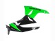 2009-2012 Kawasaki ZX6R Motorcycle Fairings - Green Glossy Black Canada for Sale