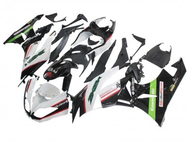 2009-2012 Kawasaki ZX6R Motorcycle Fairings - White Red Black Green Canada for Sale