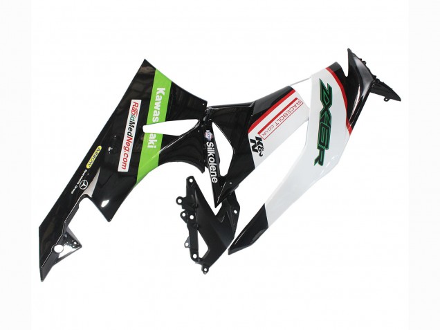 2009-2012 Kawasaki ZX6R Motorcycle Fairings - White Red Black Green Canada for Sale