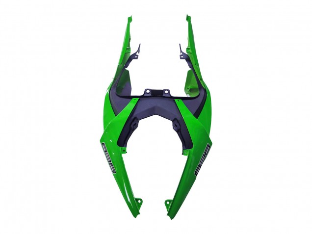 2019-2022 Kawasaki ZX6R Motorcycle Fairings - Green Matte Black Canada for Sale